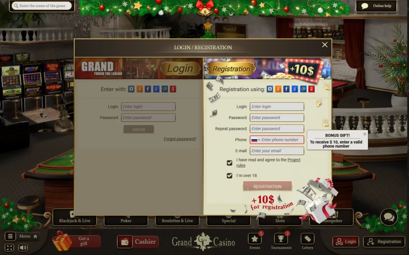 Grand casino