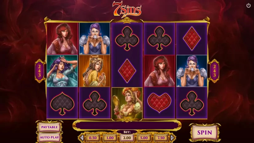 7 Sins slot machine