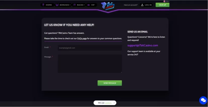 7Bit Support