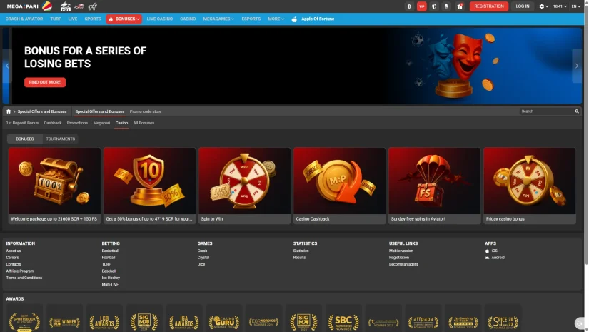 Megapari Casino Review 2026 – Bonuses, Sportsbook, Crypto Payments & 10,000+ Games